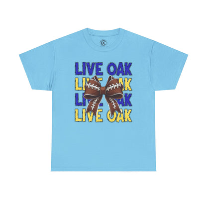 Live Oak Eagles Football Tee, Unisex Cotton Shirt, Sports Fan Apparel, Game Day Outfit, Team Spirit Clothing