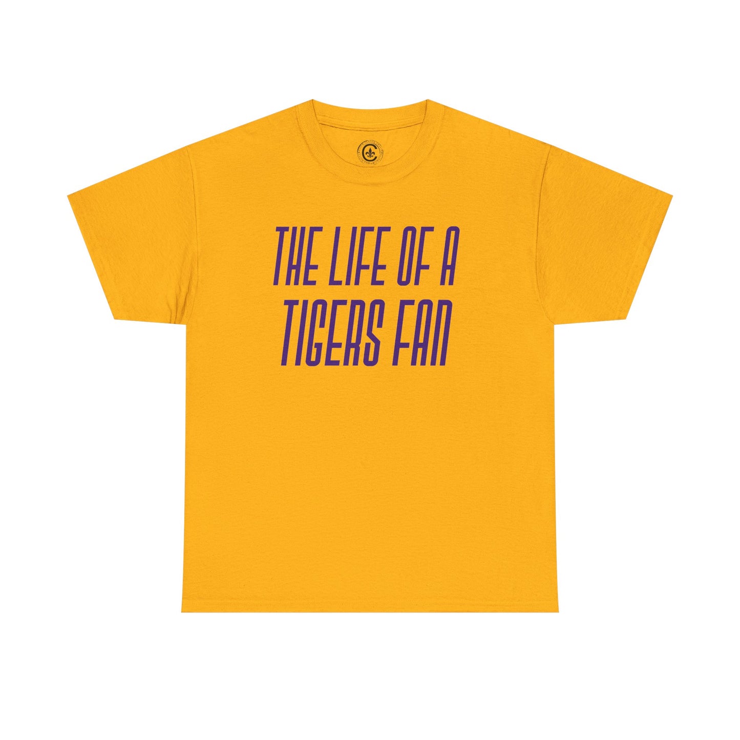 The life of a Tiger Fan  Unisex Heavy Cotton T-Shirt Music Lover Shirt, TS12 12 Swiftie, lsu. tigers