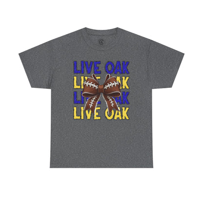 Live Oak Eagles Football Tee, Unisex Cotton Shirt, Sports Fan Apparel, Game Day Outfit, Team Spirit Clothing