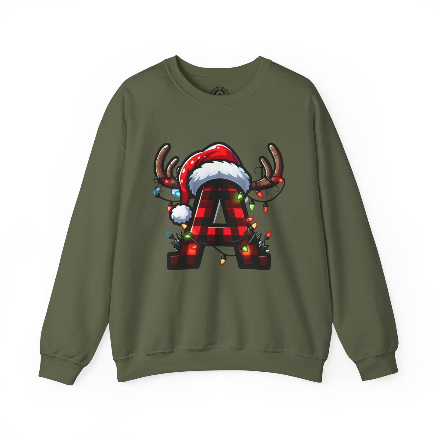 Festive Monogram A Christmas Sweatshirt, Cozy Holiday Crewneck, Personalized Gift for Him/Her, Perfect for Winter Celebrations, Family [...]