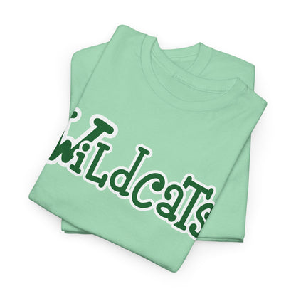 Wildcats Unisex Heavy Cotton Tee - Perfect for Game Day, Casual Wear, Gifts, School Events, Sports Enthusiasts