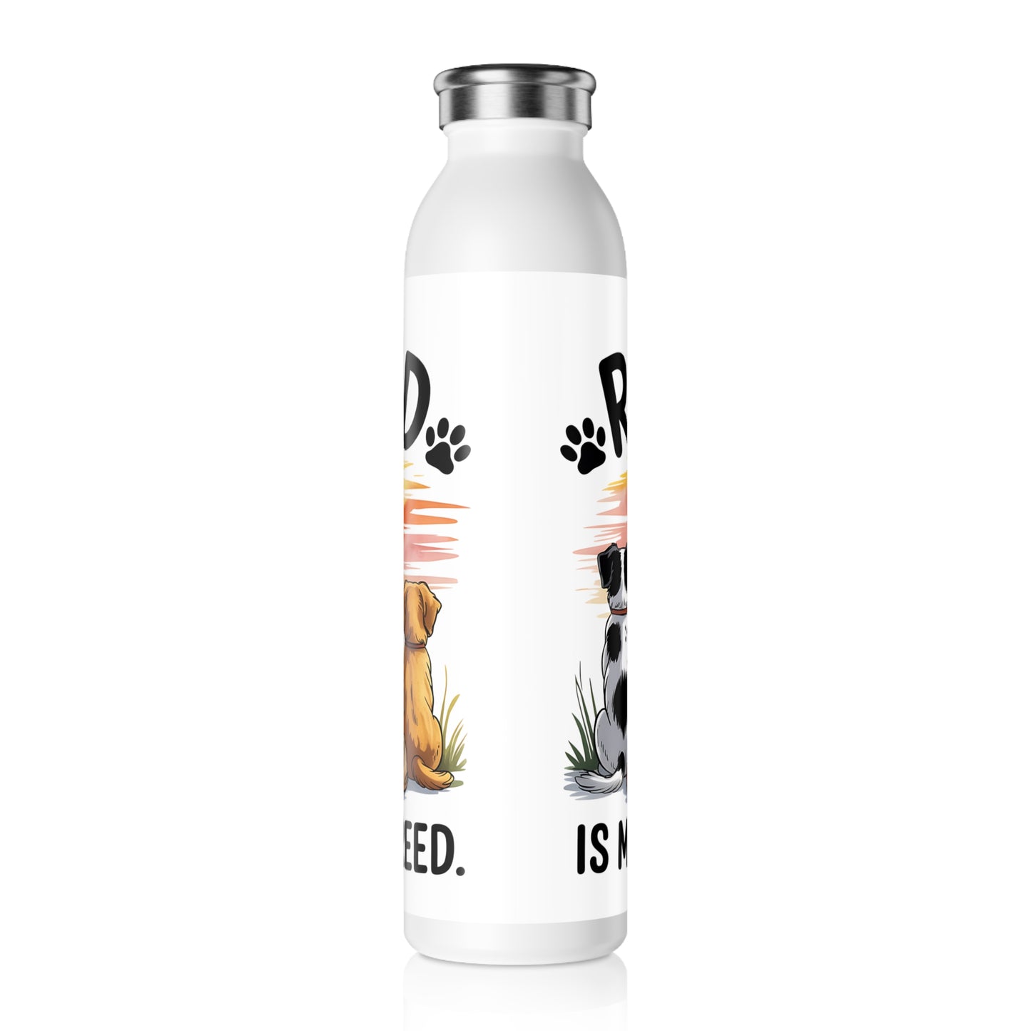 Rescue Pets Water Bottle | Cute Animal Lover Gift | Eco-Friendly Bottle | Pet Adoption Support | Dog Lover Drinkware | Hydration on the Go