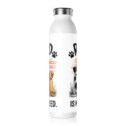 Rescue Pets Water Bottle | Cute Animal Lover Gift | Eco-Friendly Bottle | Pet Adoption Support | Dog Lover Drinkware | Hydration on the Go