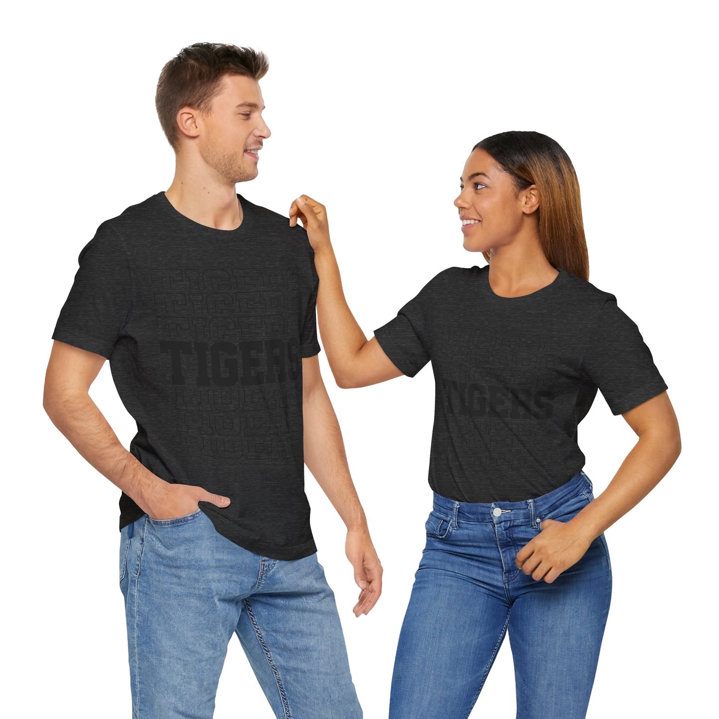 His or Hers Tigers Graphic Tee, Casual Wear, LSU, Baton Rouge