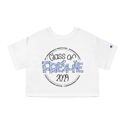 Freshie Class of 2019 Women's Cropped T-Shirt, Graduation Gift, Summer Fashion, Casual Tee, Trendy Crop Top