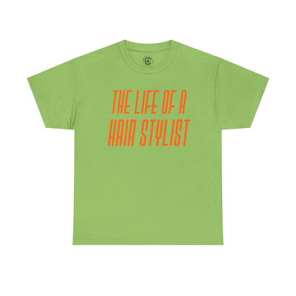 The life of a Hair Stylist  Unisex Heavy Cotton T-Shirt Music Lover Shirt, TS12 12 Swiftie