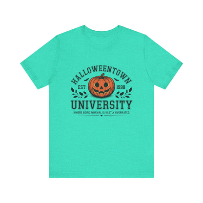 Halloween Pumpkin University Tee, spooky, fall