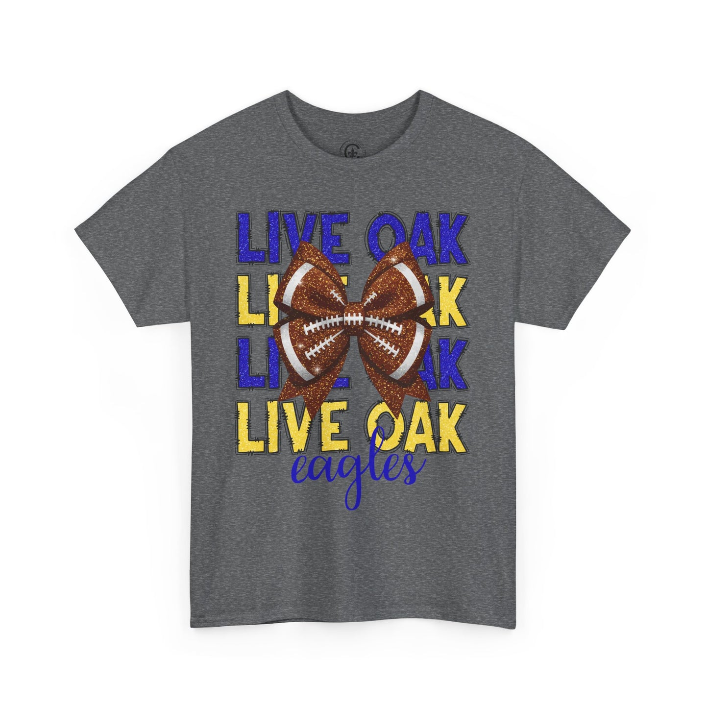 Live Oak Eagles Football Tee, Unisex Cotton Shirt, Sports Fan Apparel, Game Day Outfit, Team Spirit Clothing