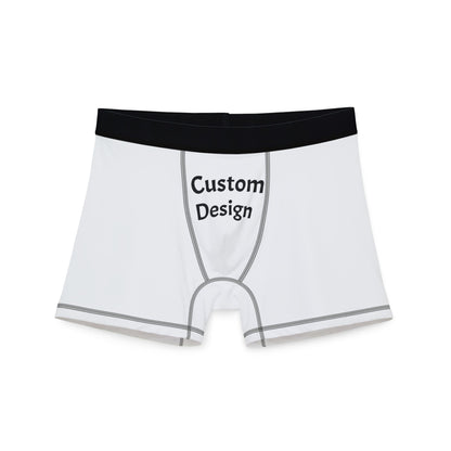 Personalized Custom Design Men's Boxers, Comfortable Underwear Gift for Him, AOP Boxers for Birthdays, Anniversaries, Fun Fashion, Unique Loungewear