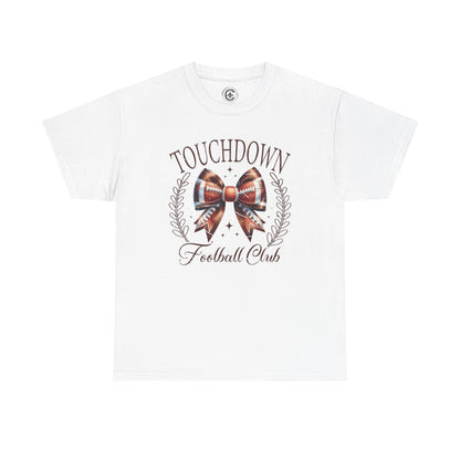 Touchdown Football Club Unisex Cotton Tee - Perfect for Game Day, Sports Fans, Gifts for Coaches, Tailgating, Football Season
