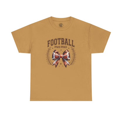 Football Mama Tee - Unisex Heavy Cotton T-Shirt, Sports Mom Gift, Game Day Apparel, Tailgate Outfit, Birthday Present