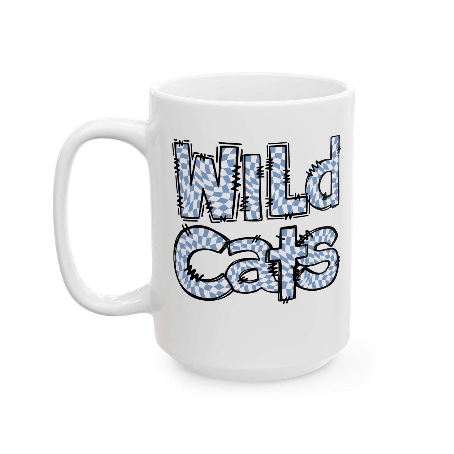 SAMS Wildcats Ceramic Mug - Cute Coffee Cup for St Amant Middle School
