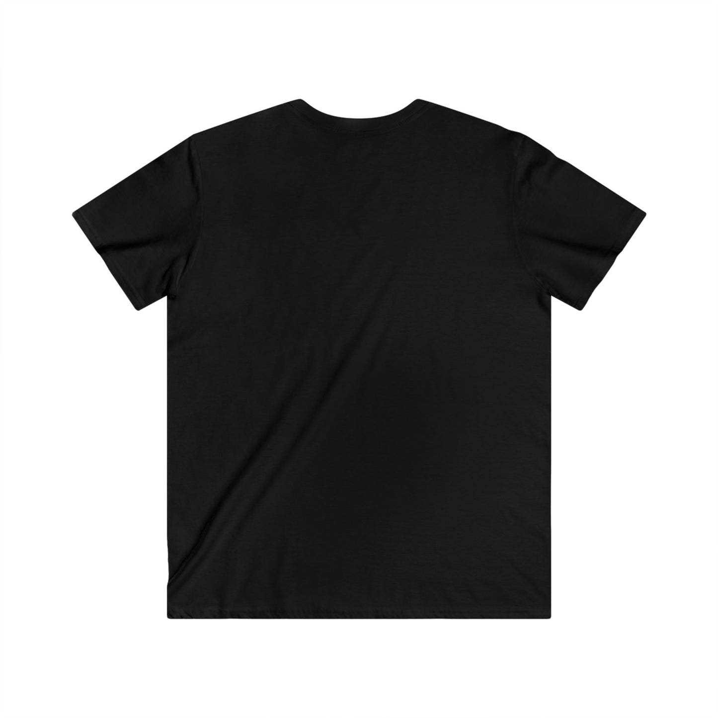 A&A, Yellow Logo on a 4th Vneck, Gildan