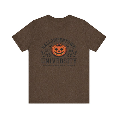 Halloween Pumpkin University Tee, spooky, fall