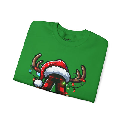 Festive Monogram A Christmas Sweatshirt, Cozy Holiday Crewneck, Personalized Gift for Him/Her, Perfect for Winter Celebrations, Family [...]
