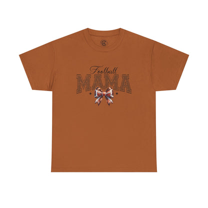 Football Mama Unisex Heavy Cotton Tee | Perfect for Game Day, Sports Events, Gifts for Moms, Casual Wear, Tailgate Parties
