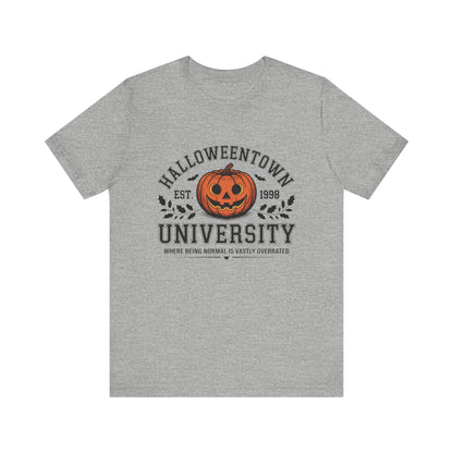 Halloween Pumpkin University Tee, spooky, fall