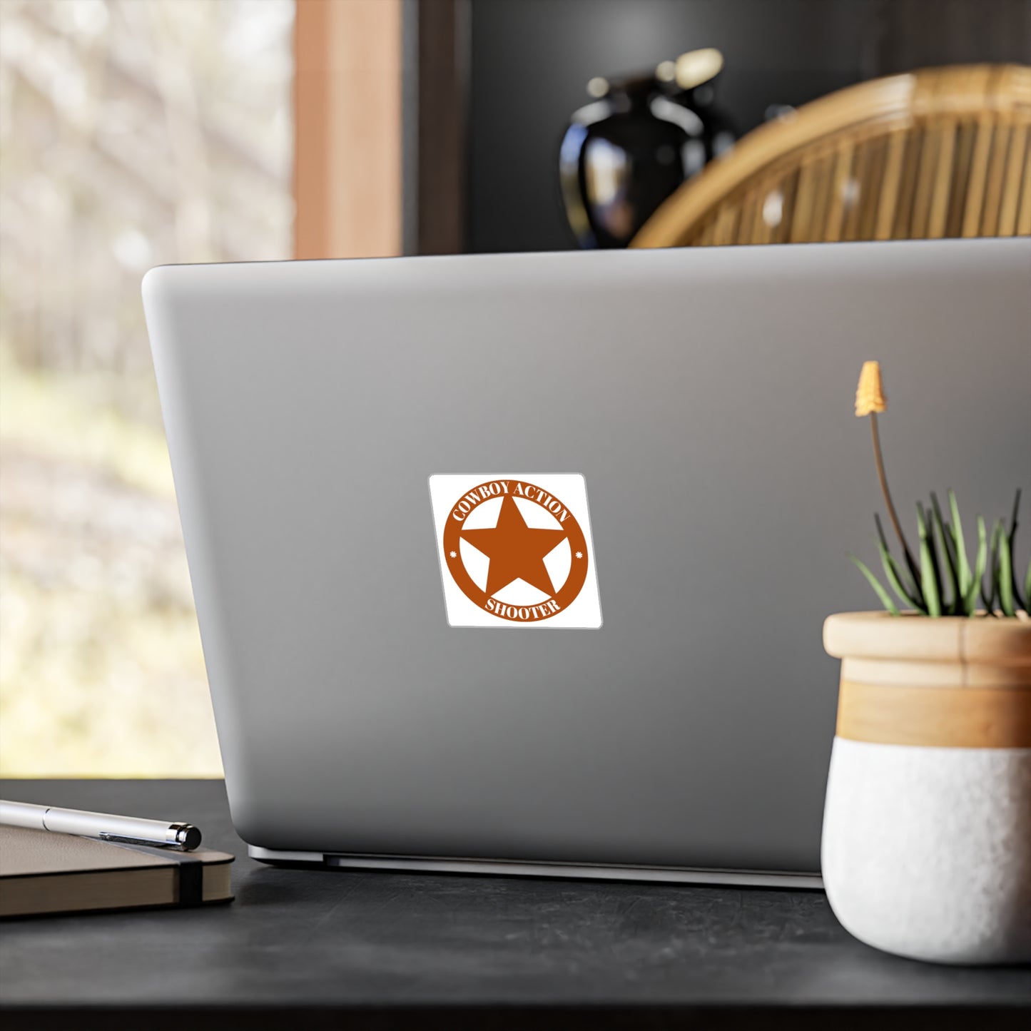 Cowboy Action Shooter Vinyl Decal | Custom Sticker
