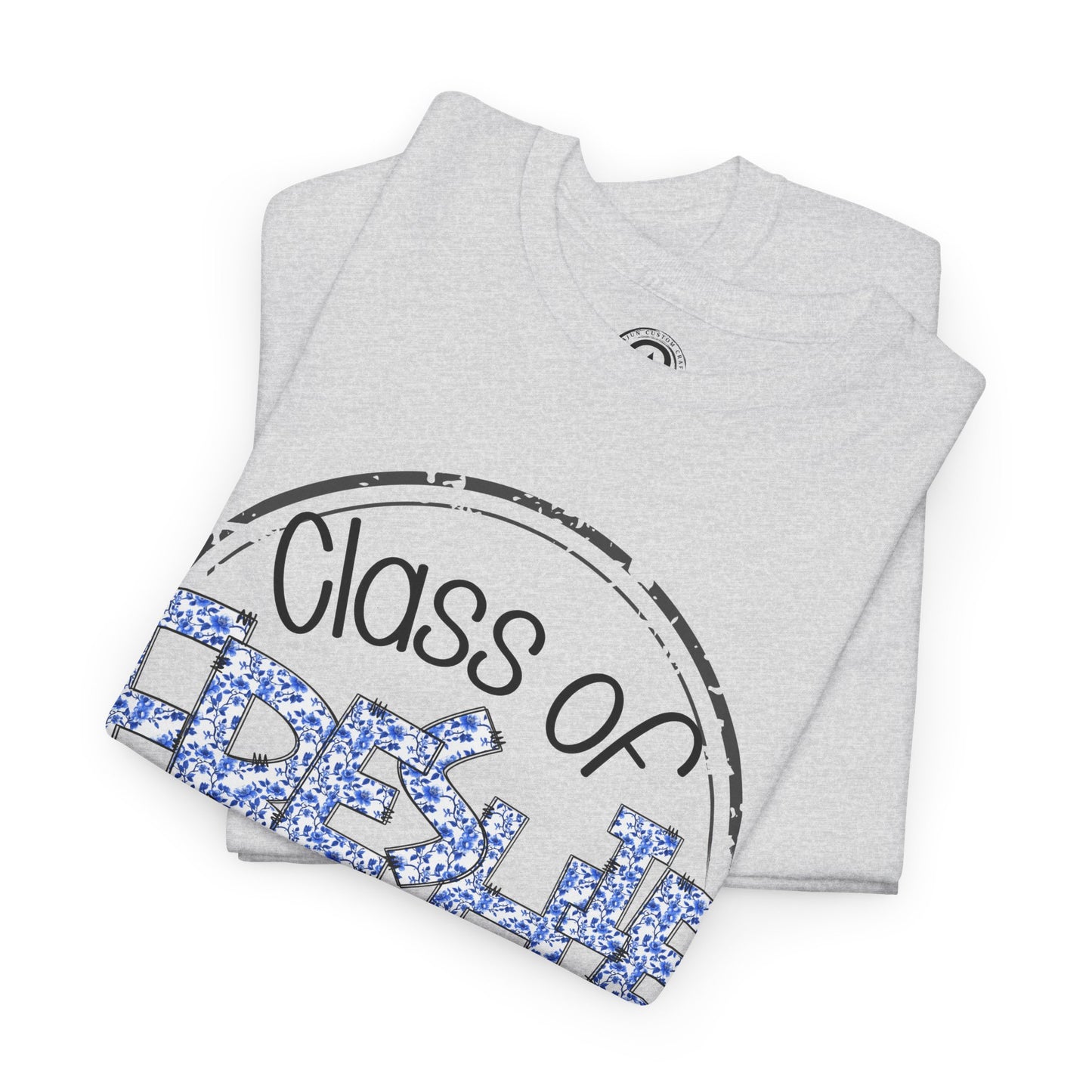Freshie Class of 2029 Heavy Cotton Tee, Graduation Shirt, Unisex T-Shirt, School Spirit Wear, Freshman Celebration