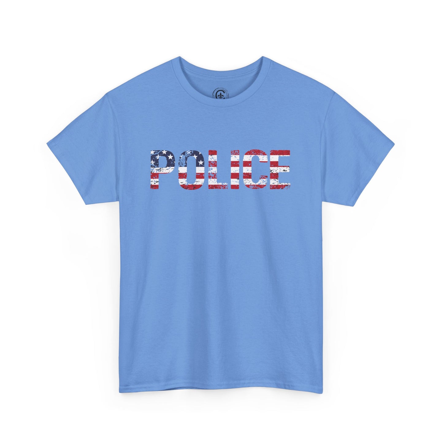 Police Flag Graphic Tee, T-Shirt, Unisex Humor Shirt, Gifts for Friends, Casual Wear, law enforcement
