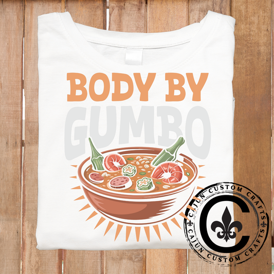 Body by Gumbo - DTF or Sublimation Transfer