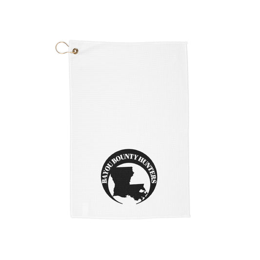Bayou Bounty Hunters, Sweat Towel, Golf Towel, Hand Towel, Grease Towel