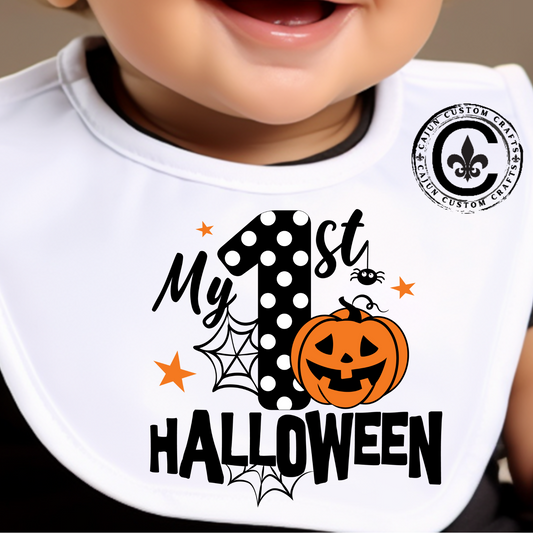 Halloween Baby, My 1st Halloween, Holiday Baby Gear, Cute Infant Accessories, Personalized Baby Gift