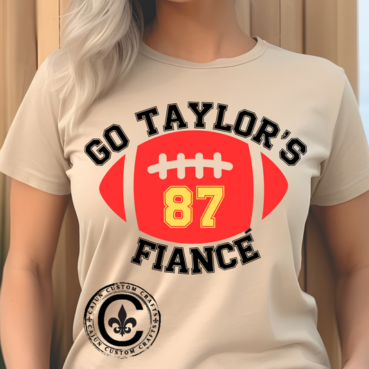 Go Taylor's Fiance, #87 Unisex Heavy Cotton Tee,