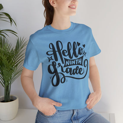 Back to School Ninth Grade Tee, Cute Teacher, Freshman Bella Canvas Unisex