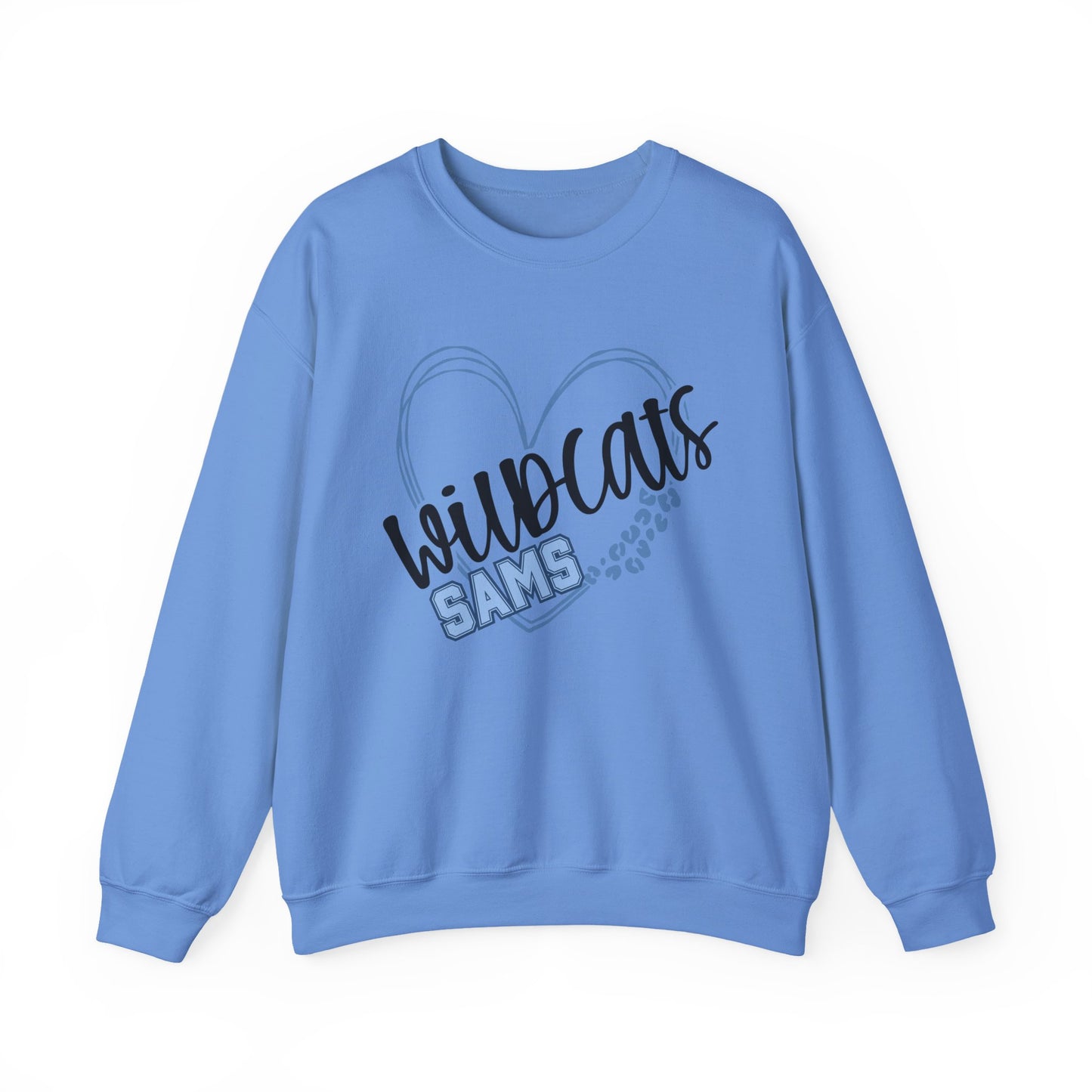 SAMS Wildcats Crewneck Sweatshirt with Heart Design, Comfortable Unisex Sweatshirt, Perfect Gift for School Spirit, Cozy Casual Wear, Great [...]