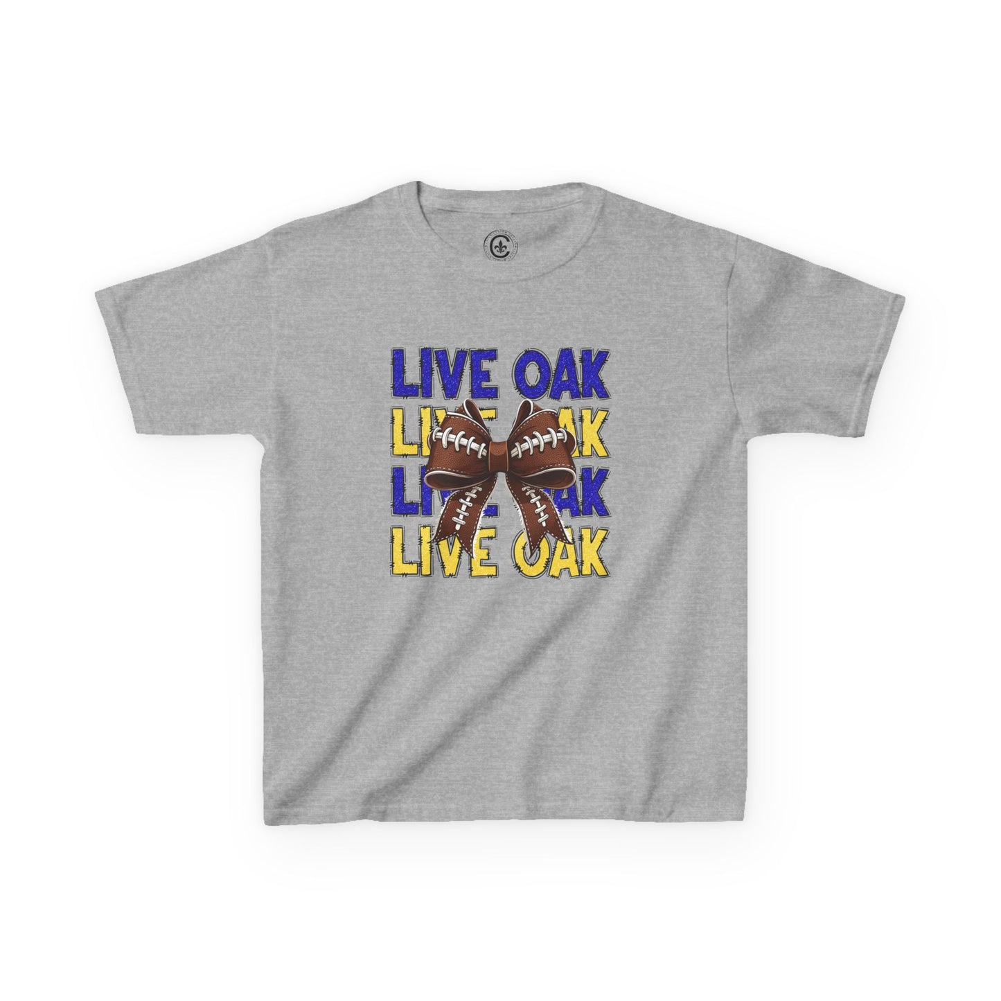 Live Oak Eagles Football Tee for Kids, Youth Sports Shirt, Fun Game Day Outfit, Birthday Gift, Team Spirit Apparel, Family Sportswear