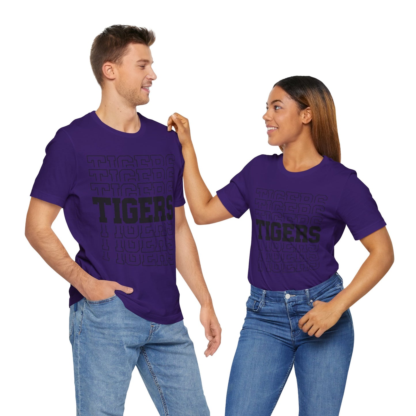 His or Hers Tigers Graphic Tee, Casual Wear, LSU, Baton Rouge