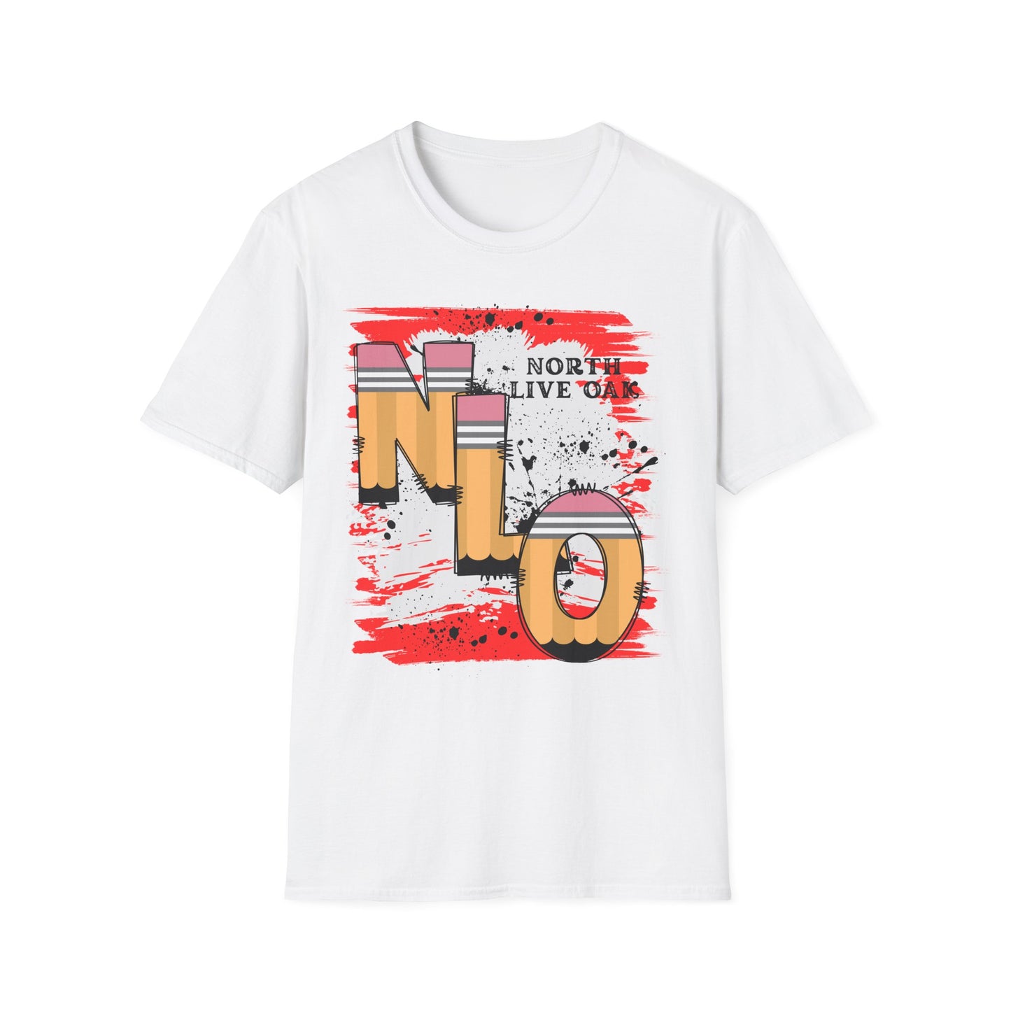 North Live Oak Pencil School, Livingston Parish on a soft tshirt