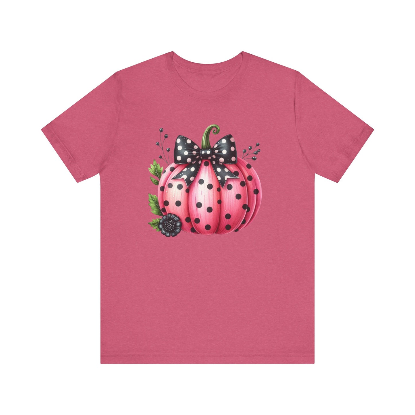 Pink, Black, Dot, Pumpkin, Breast Cancer Month, Halloween, Pink Halloween, Fun, Cute, Stylish