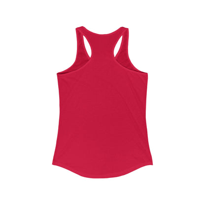 Wrestling Stacked with a bow, Women's Racerback Tank Top, Perfect for Game Day, Sports Events, Tailgating, and Everyday Wear