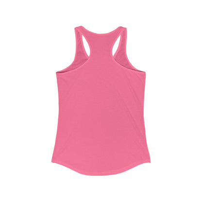 Wrestling Stacked with a bow, Women's Racerback Tank Top, Perfect for Game Day, Sports Events, Tailgating, and Everyday Wear