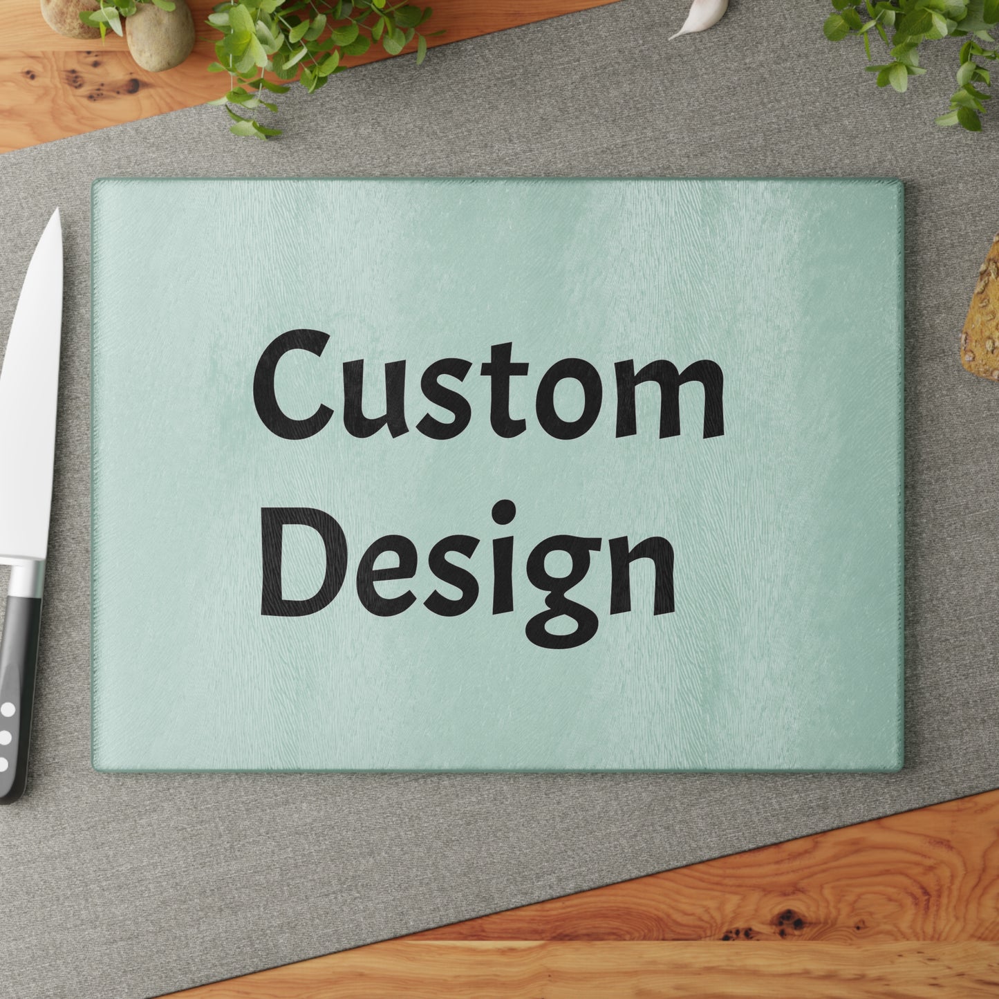 Personalized Glass Cutting Board | Custom Kitchen Decor, Unique Gift, Wedding Present, Housewarming Essential, Kitchen Art