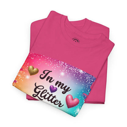 In My Glitter Era Tee - Unisex Heavy Cotton T-Shirt, Perfect for Celebrations, Pride Events, Birthday Gifts, Casual Wear, Colorful Fashion
