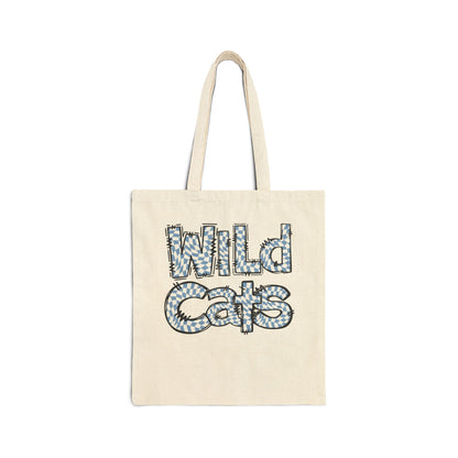 SAMS Wildcats Tote Bag, Eco-Friendly Shopping Bag, Custom Canvas Bag, School Spirit Tote, Gift for Teachers