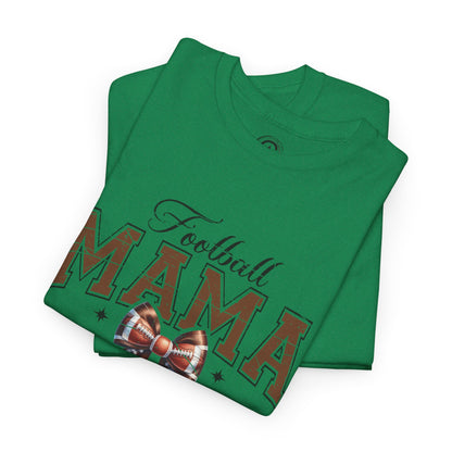 Football Mama Unisex Heavy Cotton Tee | Perfect for Game Day, Sports Events, Gifts for Moms, Casual Wear, Tailgate Parties