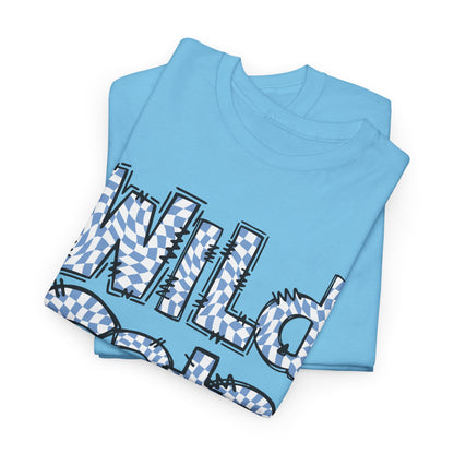 St Amant Blue Wildcats Love Unisex Tee, Cute Cotton Shirt, School Spirit Apparel, Family Gatherings, Casual Wear, Gift for Students, Personalized Designs