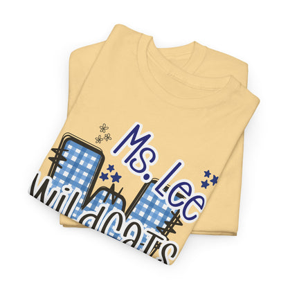 Personalized, SAMS Wildcats, Whimsical on a Unisex Tshirt, St Amant Middle School