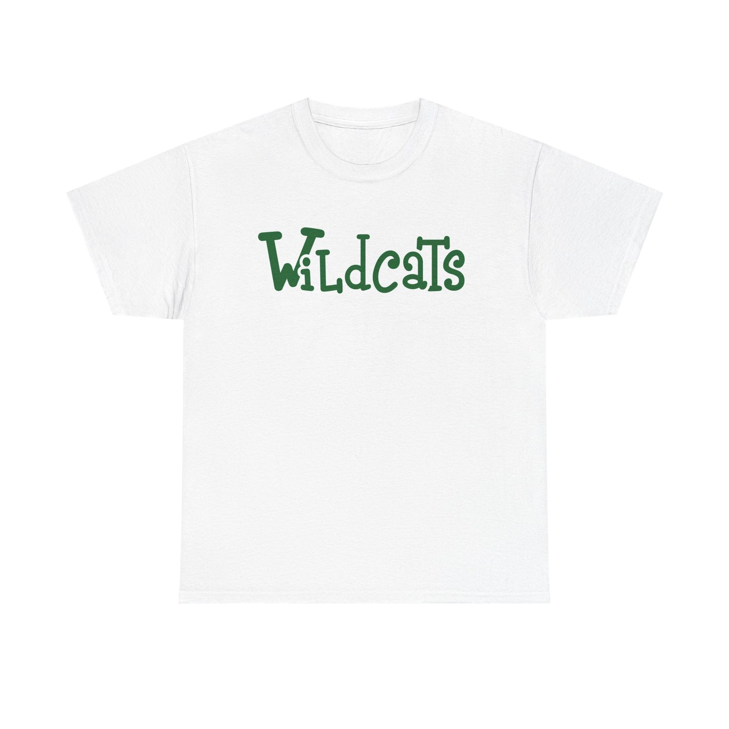 Wildcats Unisex Heavy Cotton Tee - Perfect for Game Day, Casual Wear, Gifts, School Events, Sports Enthusiasts