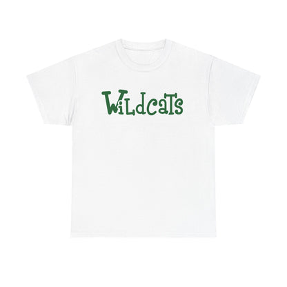 Wildcats Unisex Heavy Cotton Tee - Perfect for Game Day, Casual Wear, Gifts, School Events, Sports Enthusiasts