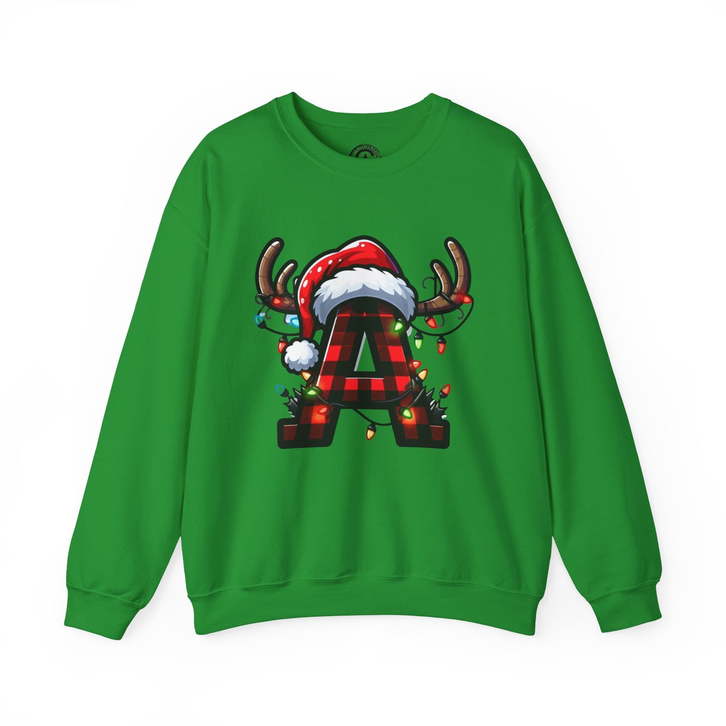 Festive Monogram A Christmas Sweatshirt, Cozy Holiday Crewneck, Personalized Gift for Him/Her, Perfect for Winter Celebrations, Family [...]