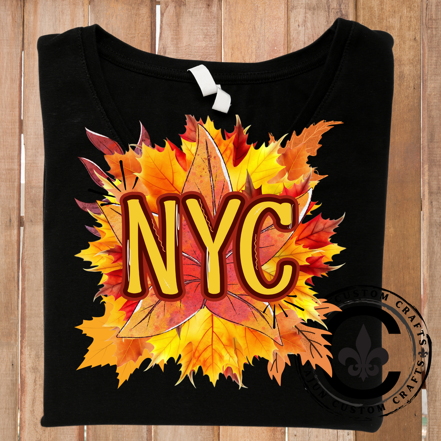 NYC Fall Leaves, Leaf Peeping  (our exclusive design!)