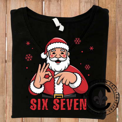 Santa, Six Seven - DTF or Sublimation Transfer