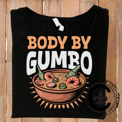 Body by Gumbo - DTF or Sublimation Transfer