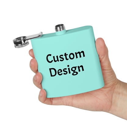 Personalized Stainless Steel Flask,  Gift, Best Man Gift, Wedding Favor, Groomsmen Flask, Outdoor Adventure Gear
