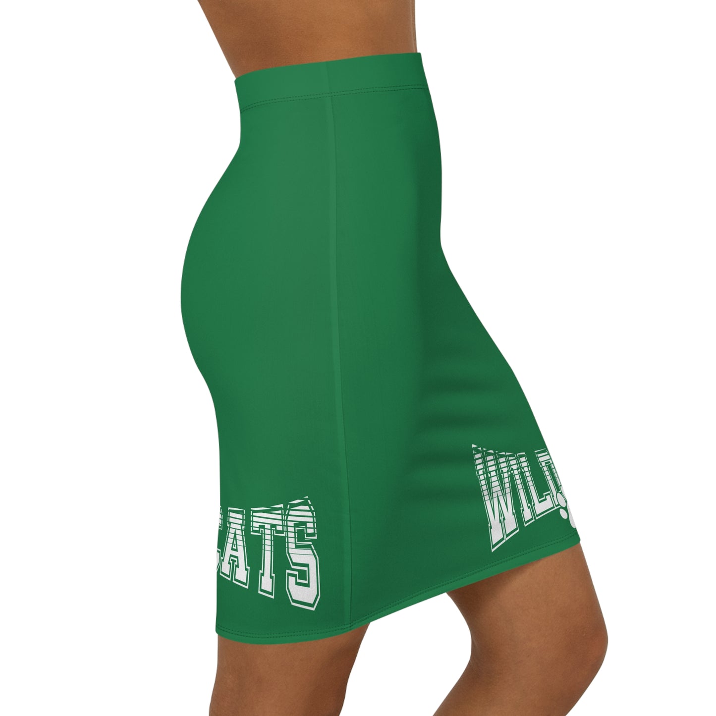 Wildcats Women's Pencil Skirt, Stylish Skirt, Fun Night Out, Go Cats Go